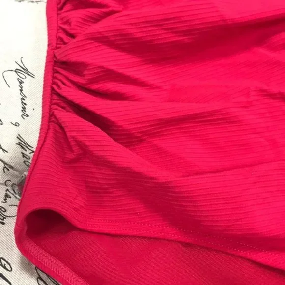 SEA LEVEL Riviera Rib Cross Front One-Piece Swimsuit - Picture 5 of 8